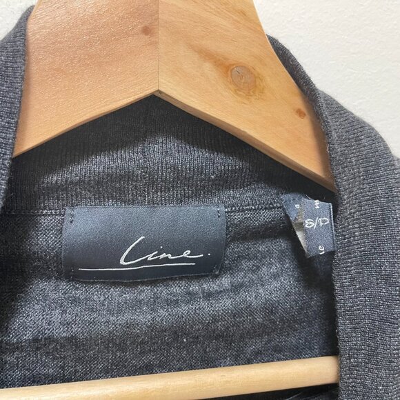 Line Cashmere Cardigan Sweater sz S - Picture 7 of 9